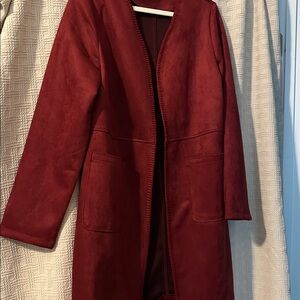 Tahari Rich Red Outerwear